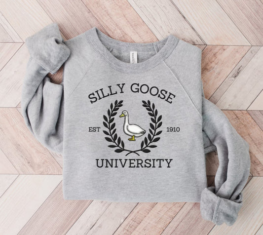 Embroidered Silly Goose University
