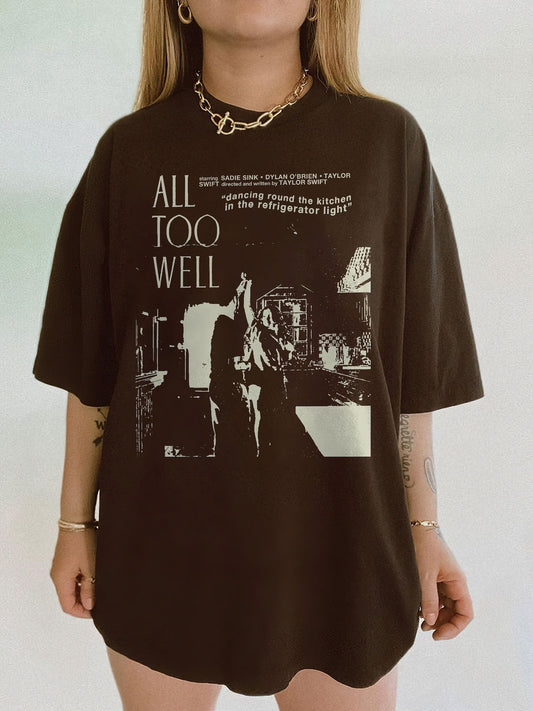 All To Well t-shirt, The tour 2023 Shirt, Vintage Taylor The Eras Tour 2023 Tshirt, Y2k Midnights Rain Tee, Taylor Swiftie Merch