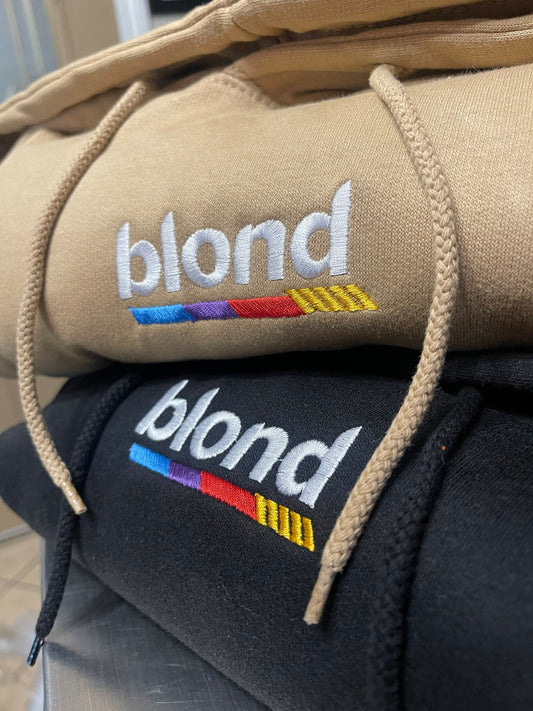 Frank Blond Hoodie Embroidered, Frank Ocean Merch, Blond Apparel