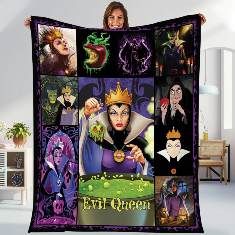 Snow White And The Evil Queen Blanket