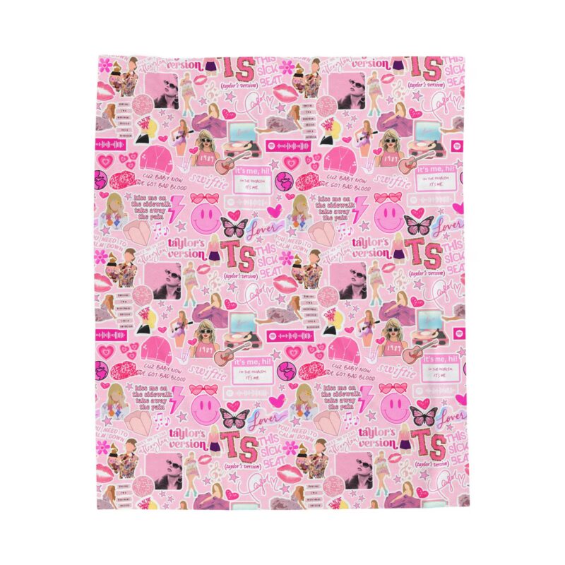 Taylor Swift Velveteen Plush Blanket Perfect Gift for Kids