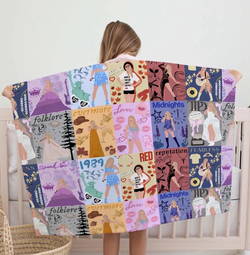 Taylor Swfit Blanket Swiftie Blanket Taylor Swift Inspired Blanket Girl Soft Blanket TSwift Gift for Fan