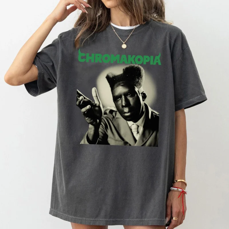 Vintage Tyler The Creator Rap Shirt, Chromakopia Album Tour 2025, Tyler The Creator Fan 90s Unisex Shirt