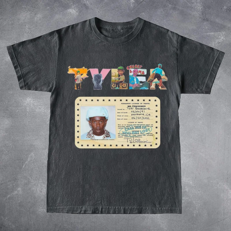 Tyler The Creator Shirt Hip Hop Tee Rapper Fans Gift T-Shirt Tyler The Creator Graphic Tee Vintage Unisex Tee Gift for Him Shirt