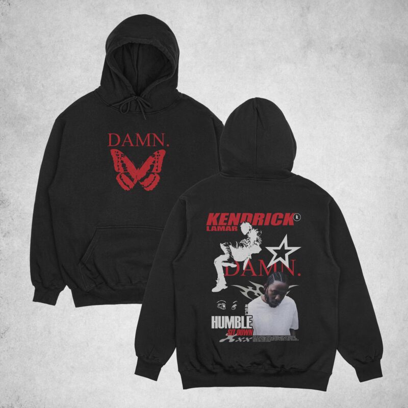 Kendrick Lamar Hoodie, Kendrick Lamar DAMN Album Hoodie, Kendrick Lamar Merch, Kendrick Lamar New Album Hoodie, Kendrick Lamar Damn, Unisex