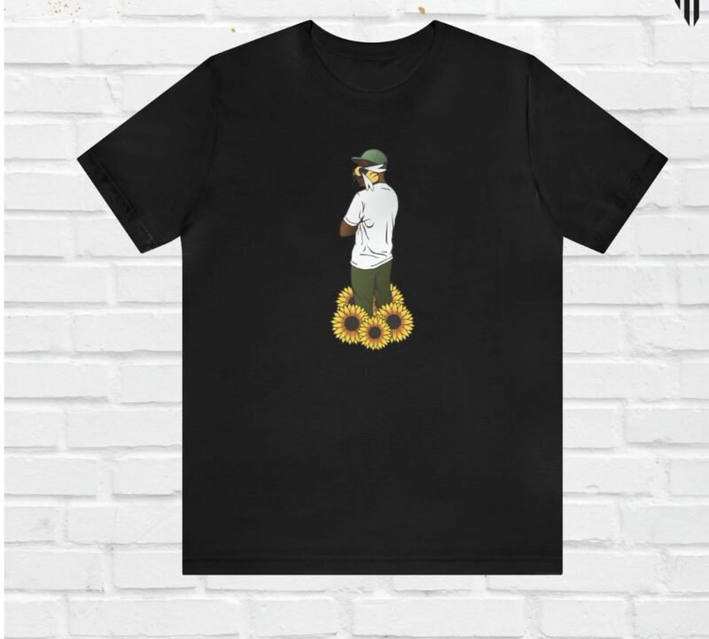 Tyler The Creator Flower Boy Album Design Short Sleeve T-Shirt