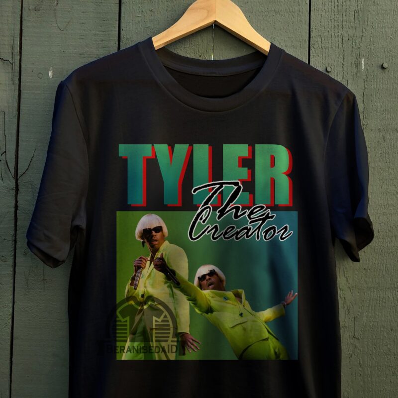 Tyler The Creator Vintage 90s Style Birthday Gift Boyfriend Gift Girlfriend Music Concert Shirt